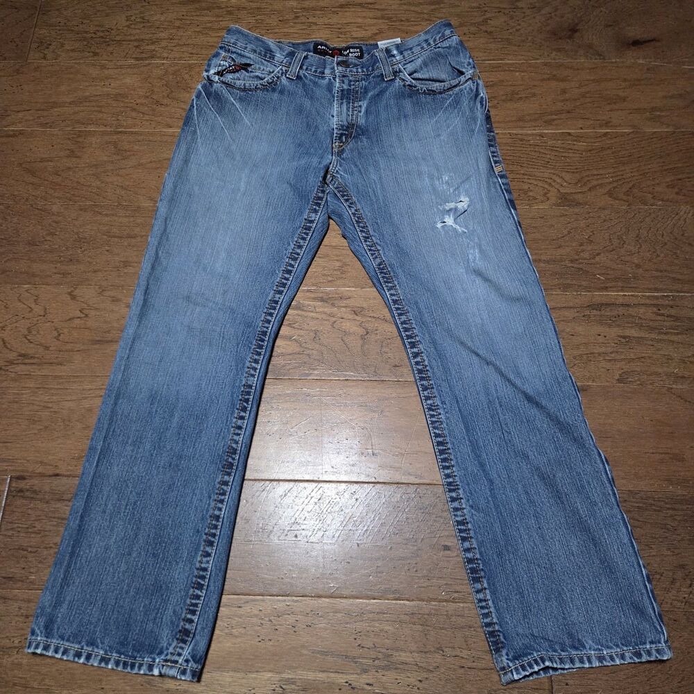 Ariat FR M4 Boot Cut Jeans 33 34x32 Low Rise CAT 2 Flame Resistant Work Cowboy